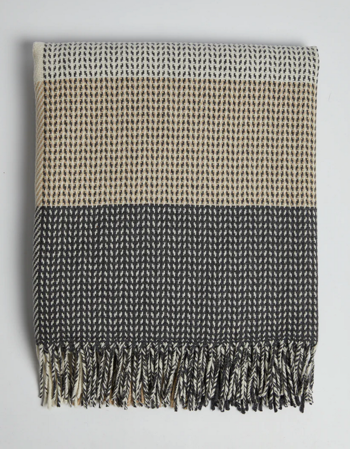 Foxford Downpatrick Cashmere and Lambswool Throw