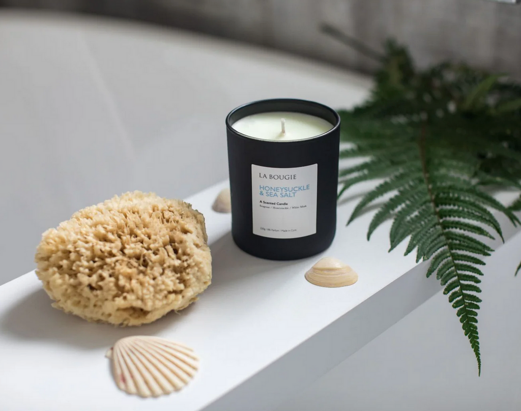 Honeysuckle & Sea Salt Candle