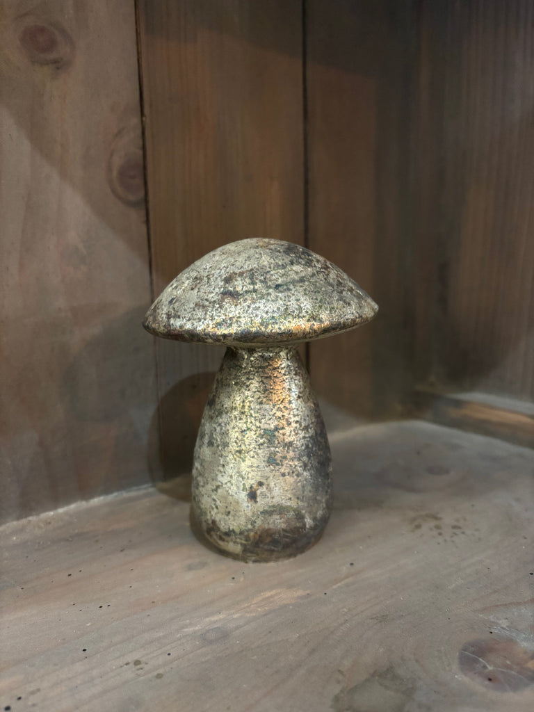 Copper Mushroom Decor