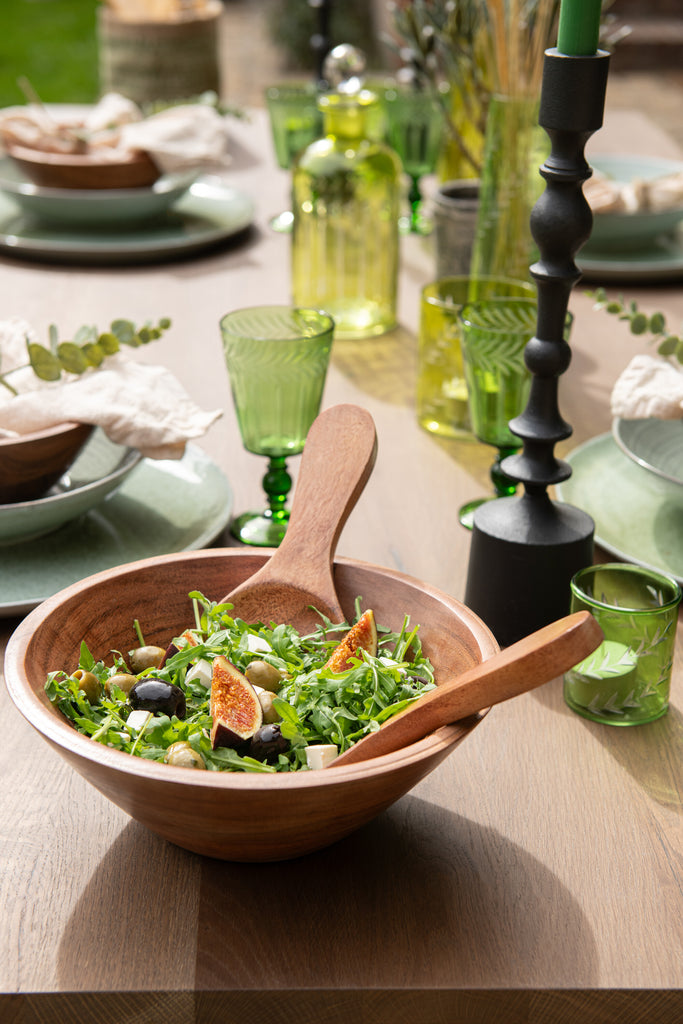 Large Wooden Salad Bowl