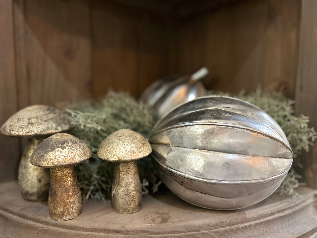 Copper Mushroom Decor