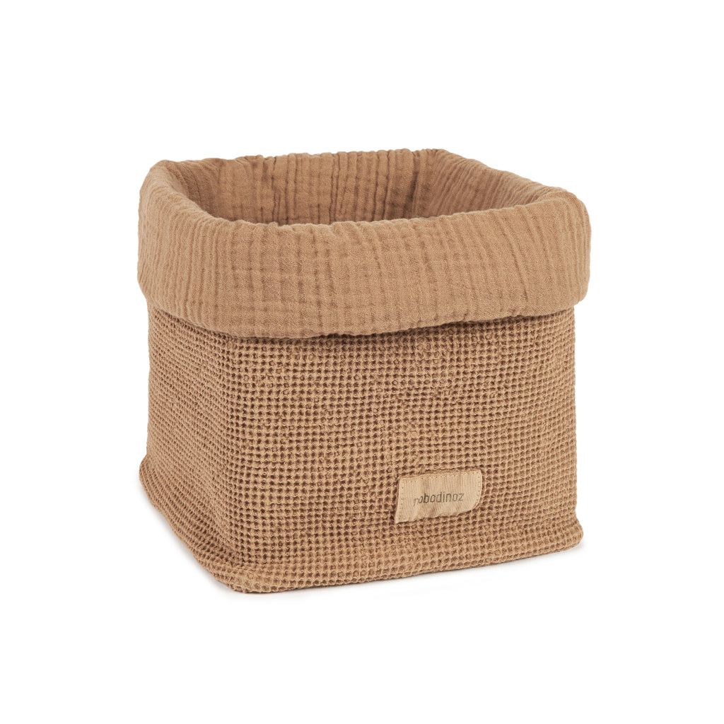 baby changing storage basket neutral colour