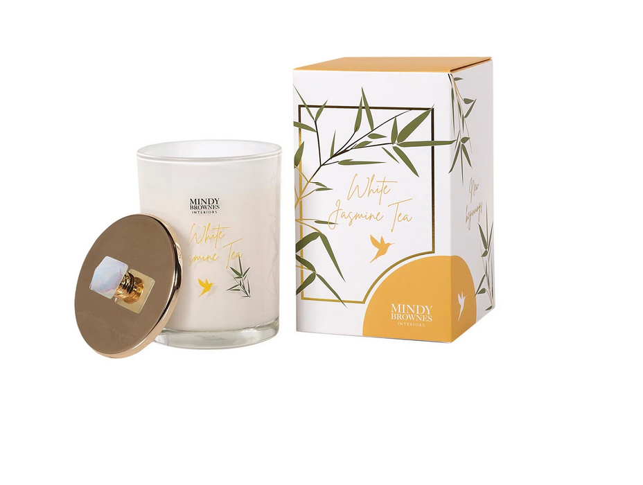 White Jasmine Tea Scented Candle