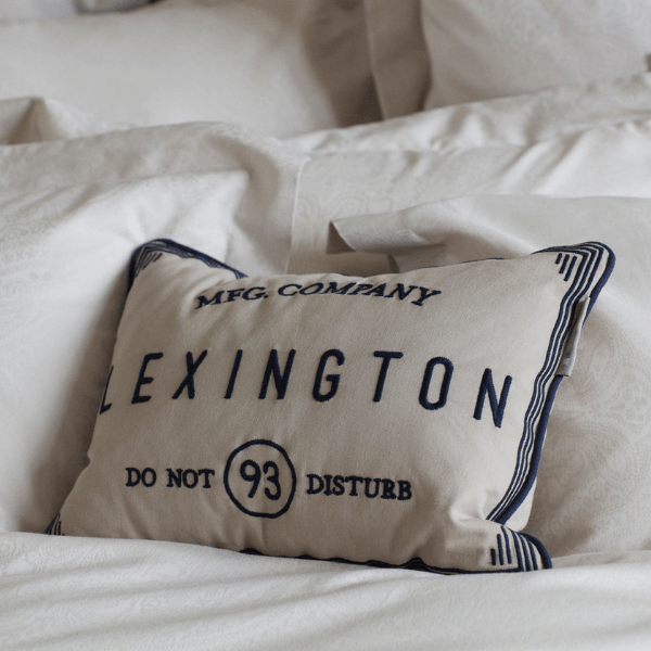 Lexington "Do Not Disturb" Sham Cushion - Beige
