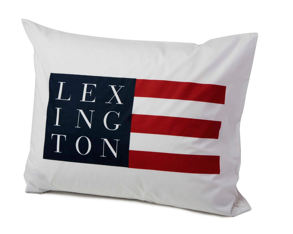 Lexington Pin Point Pillowcase - White
