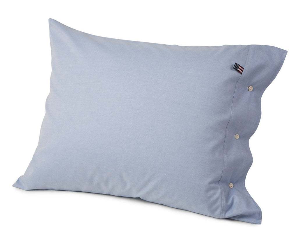 Lexington Pin Point Pillowcase - Blue