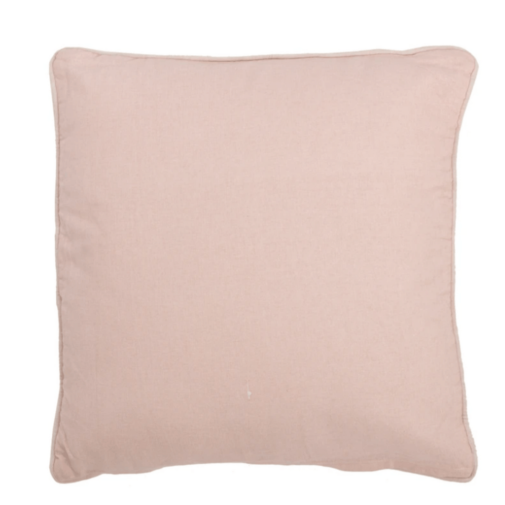 Velvet Cushion - pastel pink