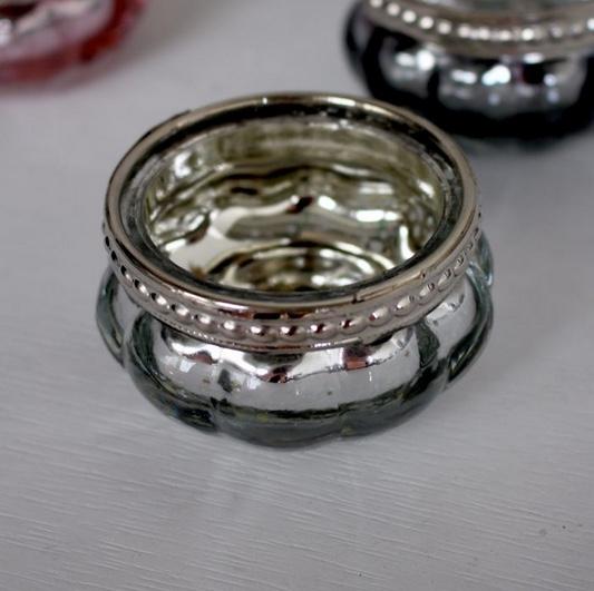 Queen Ann Small Glass Votive - Willow and Grey Interiors