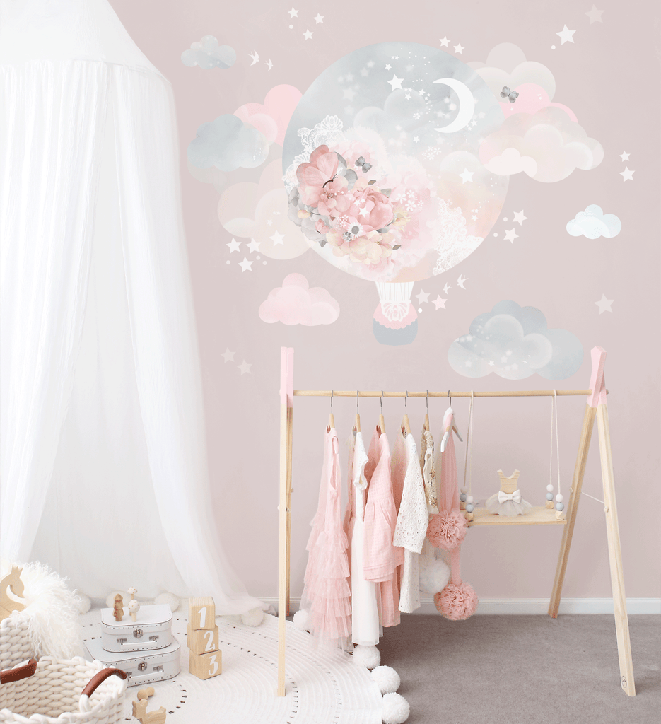 Balloon Dreams Hot Air Balloon Wall Stickers