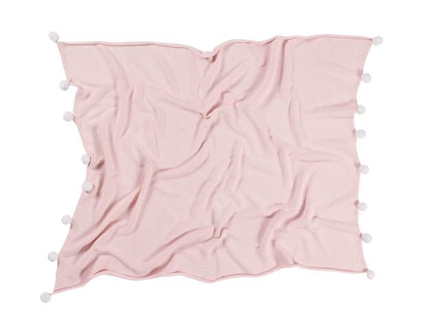 Bubbly Baby Blanket - Soft Pink